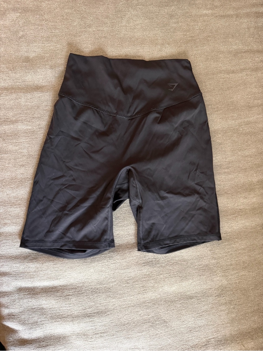Gymshark Black Women's High-Rise Bike Shorts
